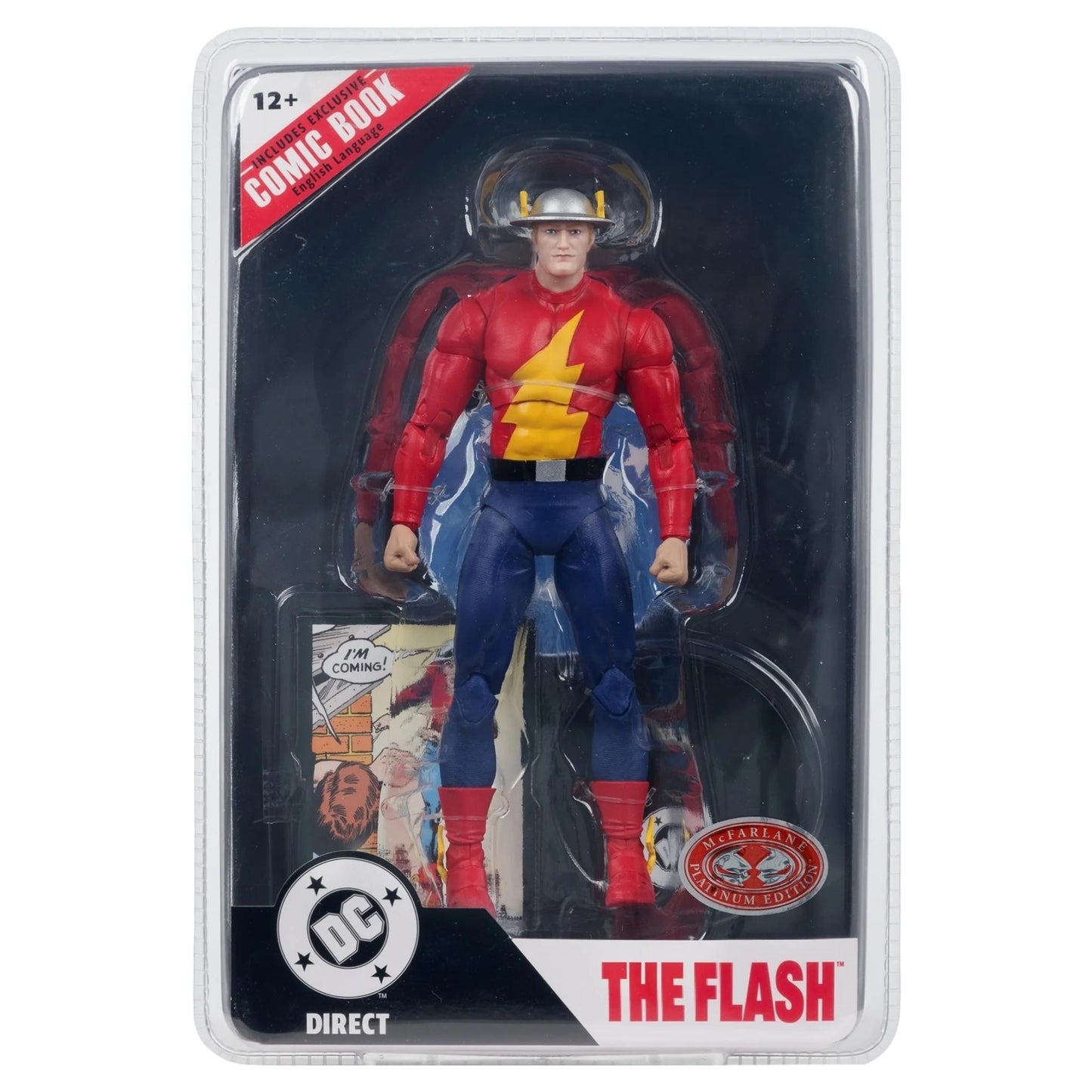 DC DIRECT PAGE PUNCHER THE FLASH PLATINUM EDITION JAY GARRICK