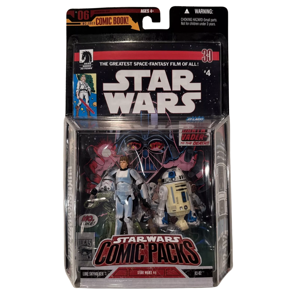 Star Wars - Comic Pack #4 Luke Skywalker & R2-D2 2006
