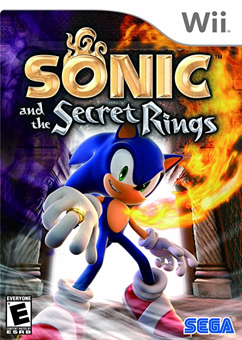 WII SONIC AND THE SECRET RINGS