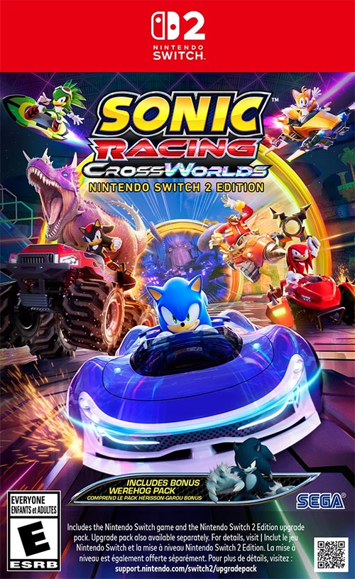 SWITCH 2 SONIC RACING CROSSWORLDS