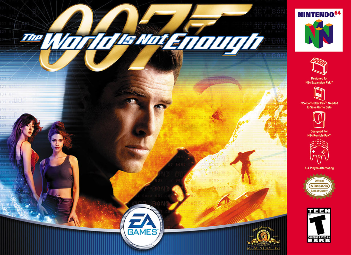 N64 007 WORLD IS NOT ENOUGH