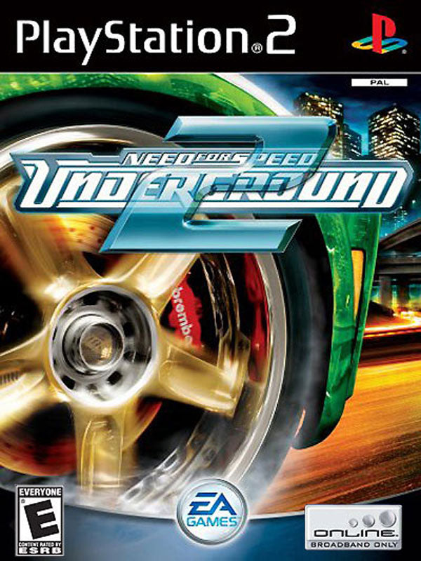 PS2 NEED FOR SPEED UNDERGROUND 2