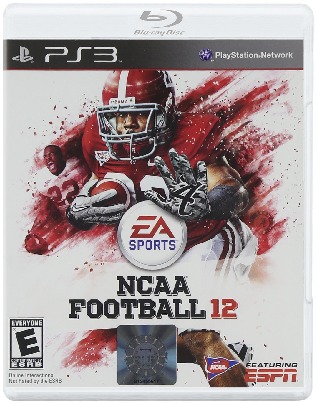 PS3 NCAA FOOTBALL 12