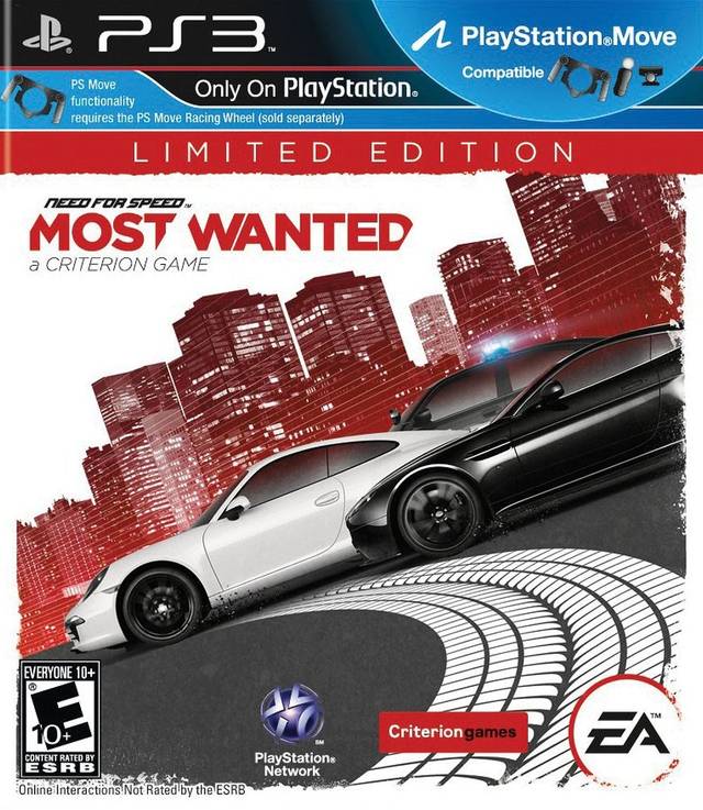 PS3 NEED FOR SPEED MOST WANTED 2012