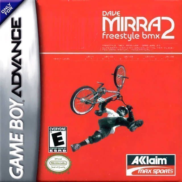 GBA DAVE MIRRA FREESTYLE BMX 2