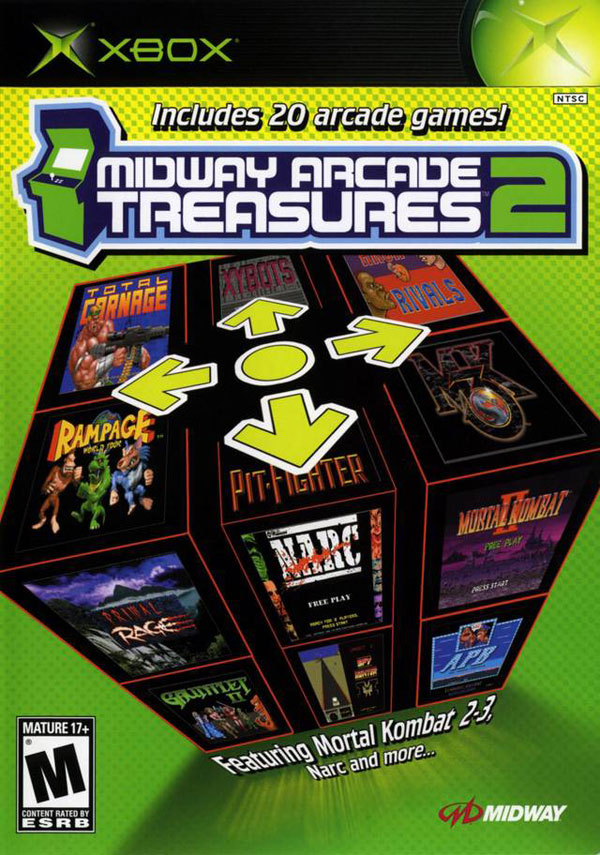 XBOX MIDWAY ARCADE TREASURES 2