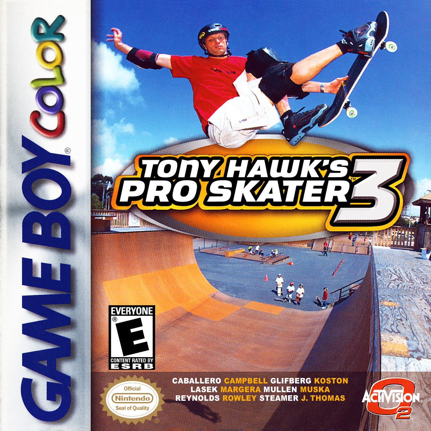GBC TONY HAWKS PRO SKATER 3