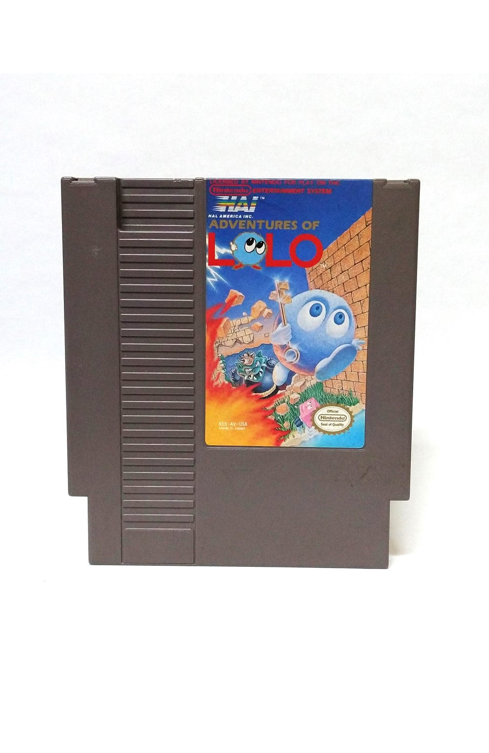 NES ADVENTURES OF LOLO - LOOSE