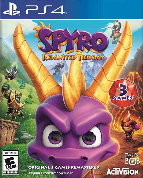 PS4 SPYRO REIGNITED TRILOGY