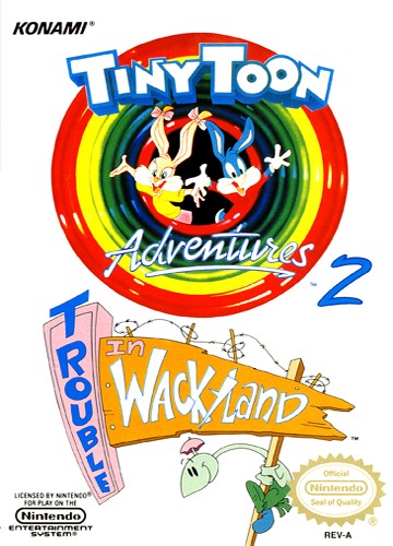 NES TINY TOON ADVENTURES 2 TROUBLE IN WACKYLAND