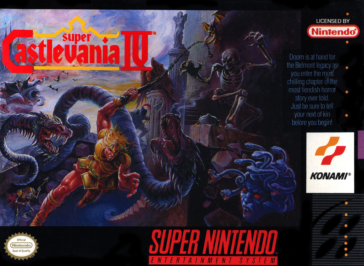 SNES SUPER CASTLEVANIA 4