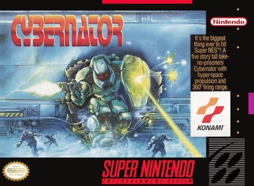 SNES CYBERNATOR - LOOSE