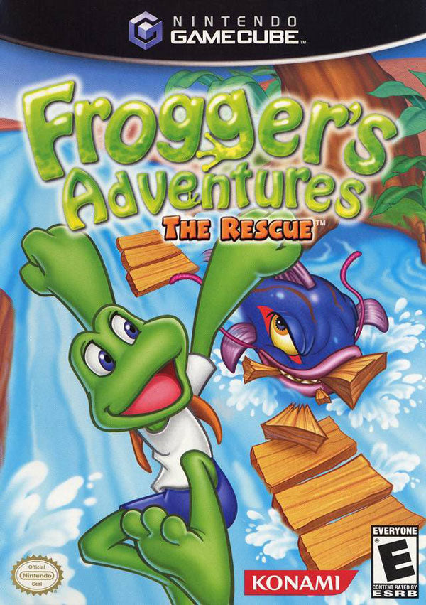 GC FROGGER'S ADVENTURE THE RESCUE