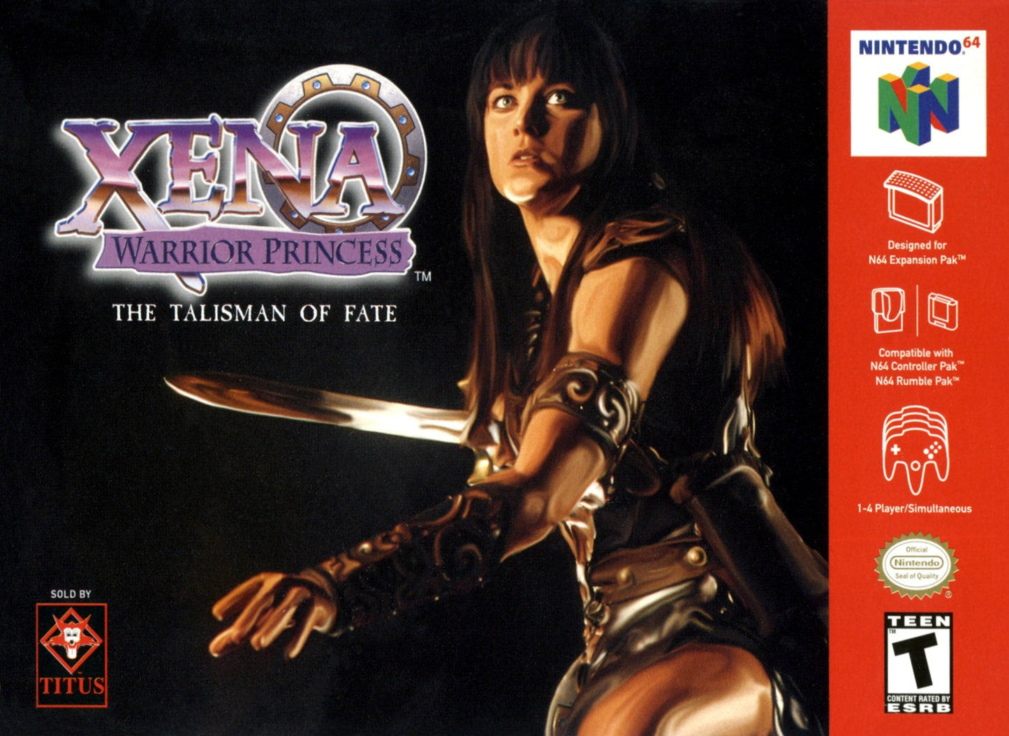 N64 XENA WARRIOR PRINCESS: THE TALISMAN OF FATE