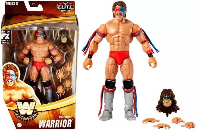 WWE ELITE COLLECTION LEGENDS ULTIMATE WARRIOR FIG