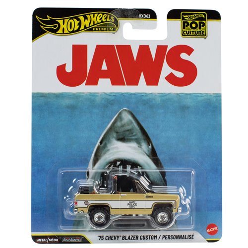 HOT WHEELS PREMIUM JAWS '75 CHEVY BLAZER CUSTOM