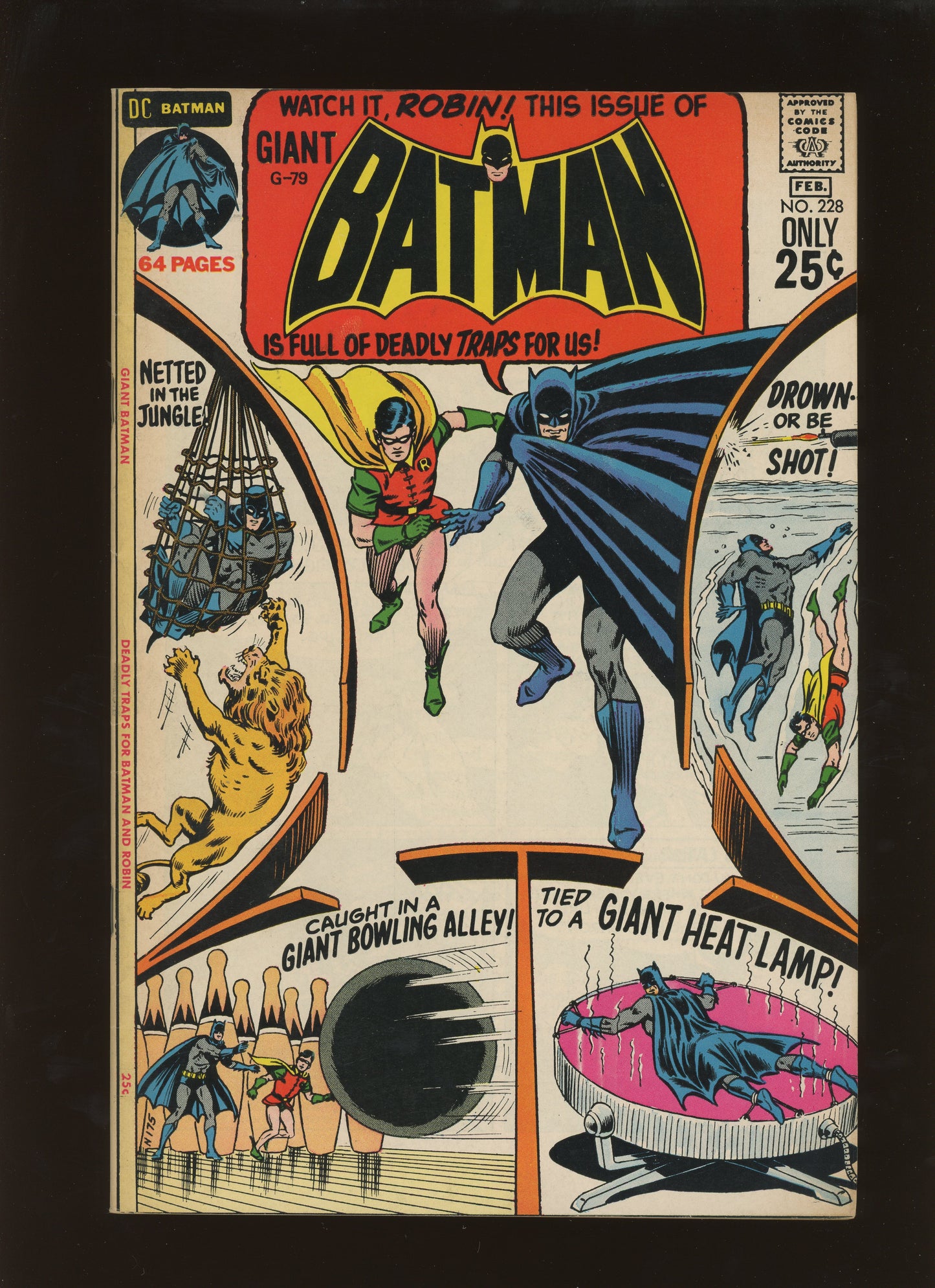 BATMAN #228 GIANT G79 FN/VF