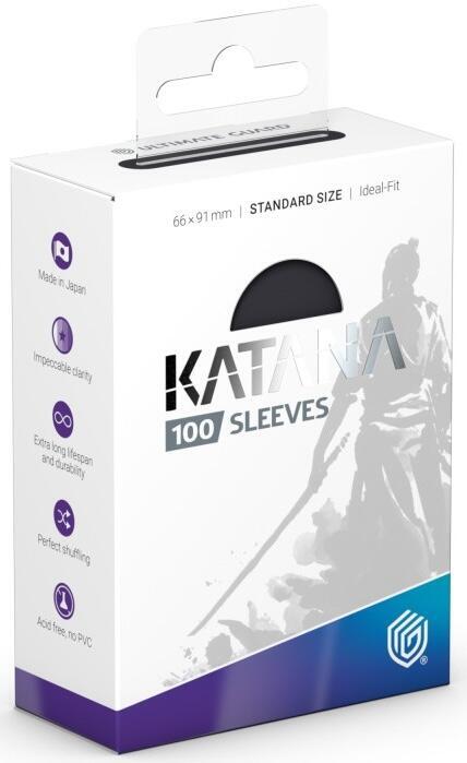100CT OBSIDIAN SHARD KATANA STANDARD SLEEVES
