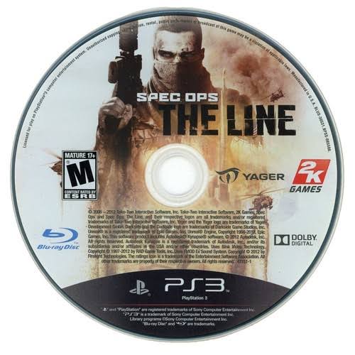PS3 SPEC OPS THE LINE - LOOSE
