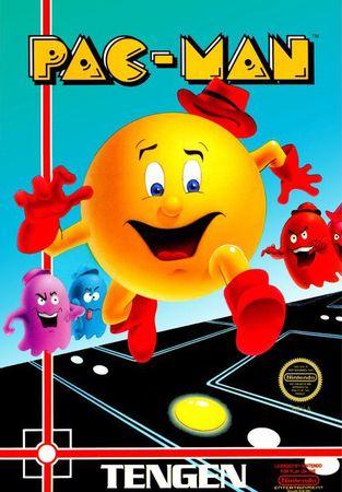 NES PAC MAN (TENGEN GREY CART) - COMPLETE