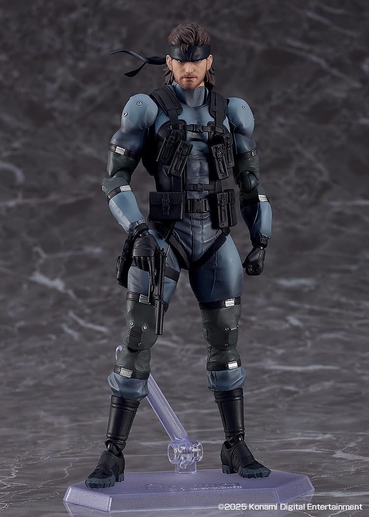 SOLID SNAKE MGS2 UPDATED EDITION ACTION FIGURE