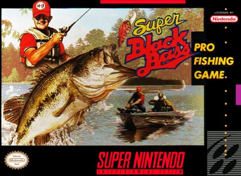 SNES SUPER BLACK BASS - LOOSE