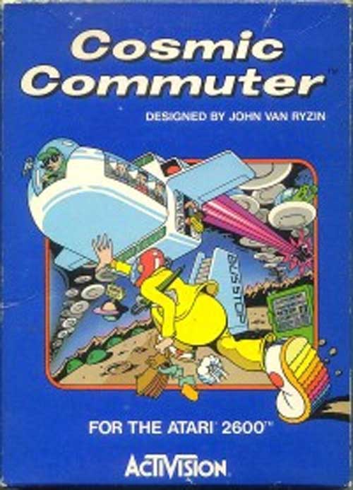 ATARI 2600 COSMIC COMMUTER - LOOSE