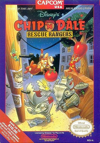 NES CHIP 'N DALE RESCUE RANGERS - COMPLETE