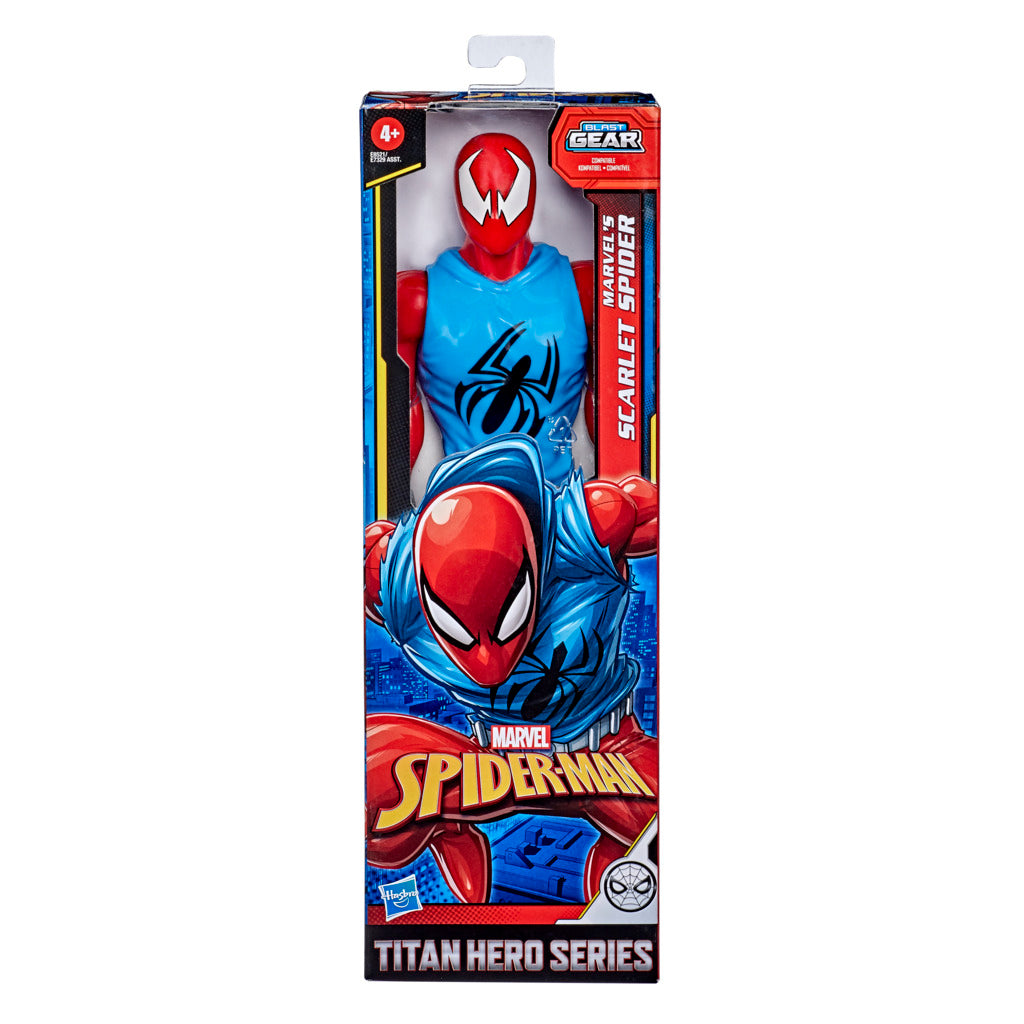 TITAN HEROES 12' SCARLET SPIDER FIGURE