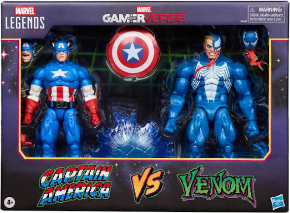 GAMERVERSE CAPTAIN AMERICA VS VENOM 2 PACK