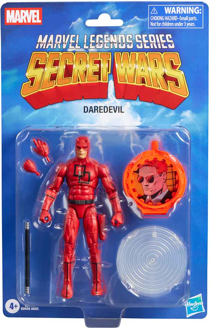 MARVEL LEGENDS SECRET WARS DAREDEVIL FIGURE