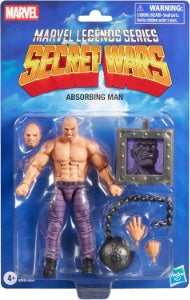 MARVEL LEGENDS SECRET WARS ABSORBING MAN FIGURE