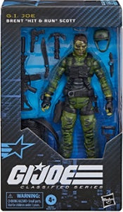 G.I. JOE CLASSIFIED SERIES BRENT HIT & RUN SCOTT