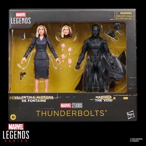 MARVEL LEGENDS THUNDERBOLTS VALENTINA ALLEGRE DE FONTAINE & THE VOID 2-PACK