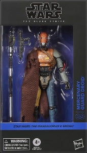 STAR WARS BLACK SERIES MERCENARY GUARD DROID FIGURE