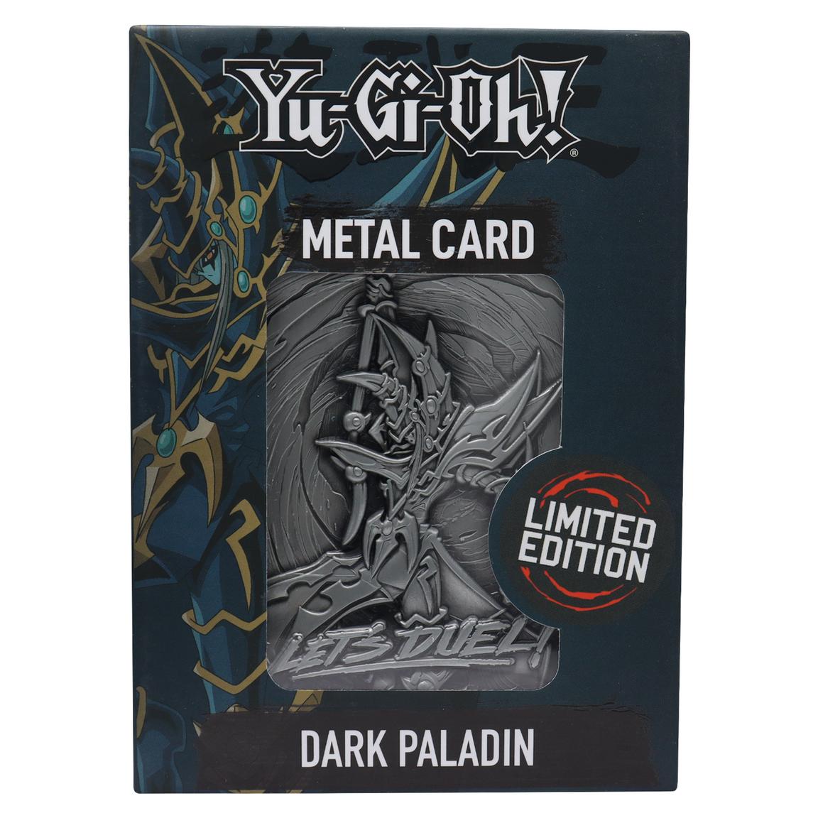YUGIOH DARK PALADIN METAL CARD