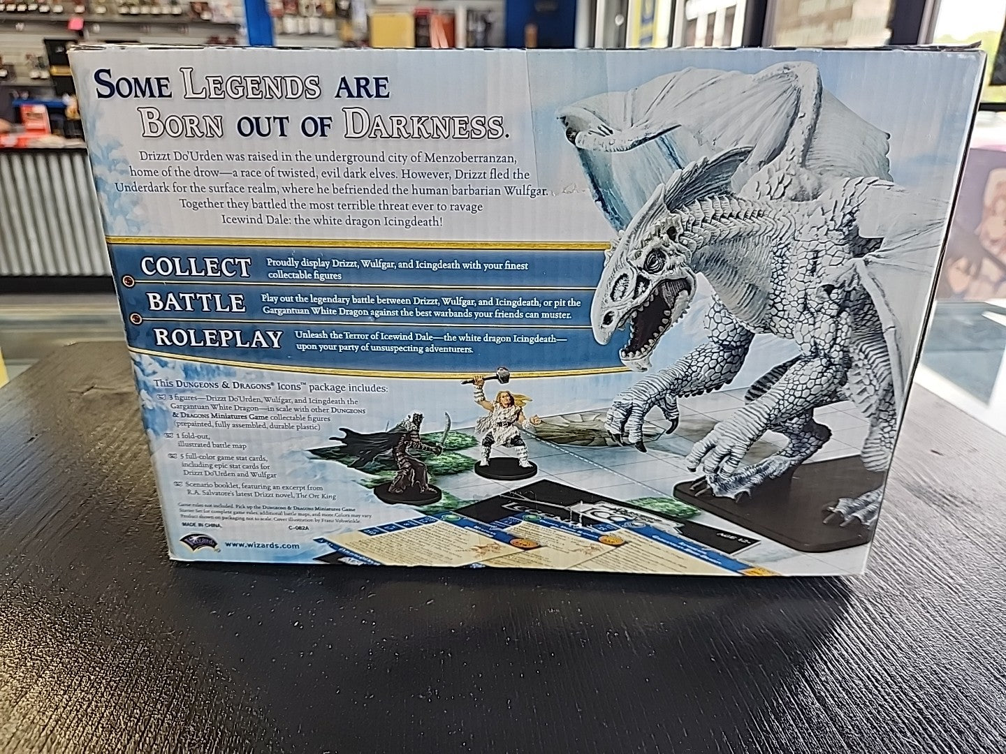 D&D ICONS THE LEGEND OF DRIZZT SCENARIO PACK Brand New *Factory Sealed*