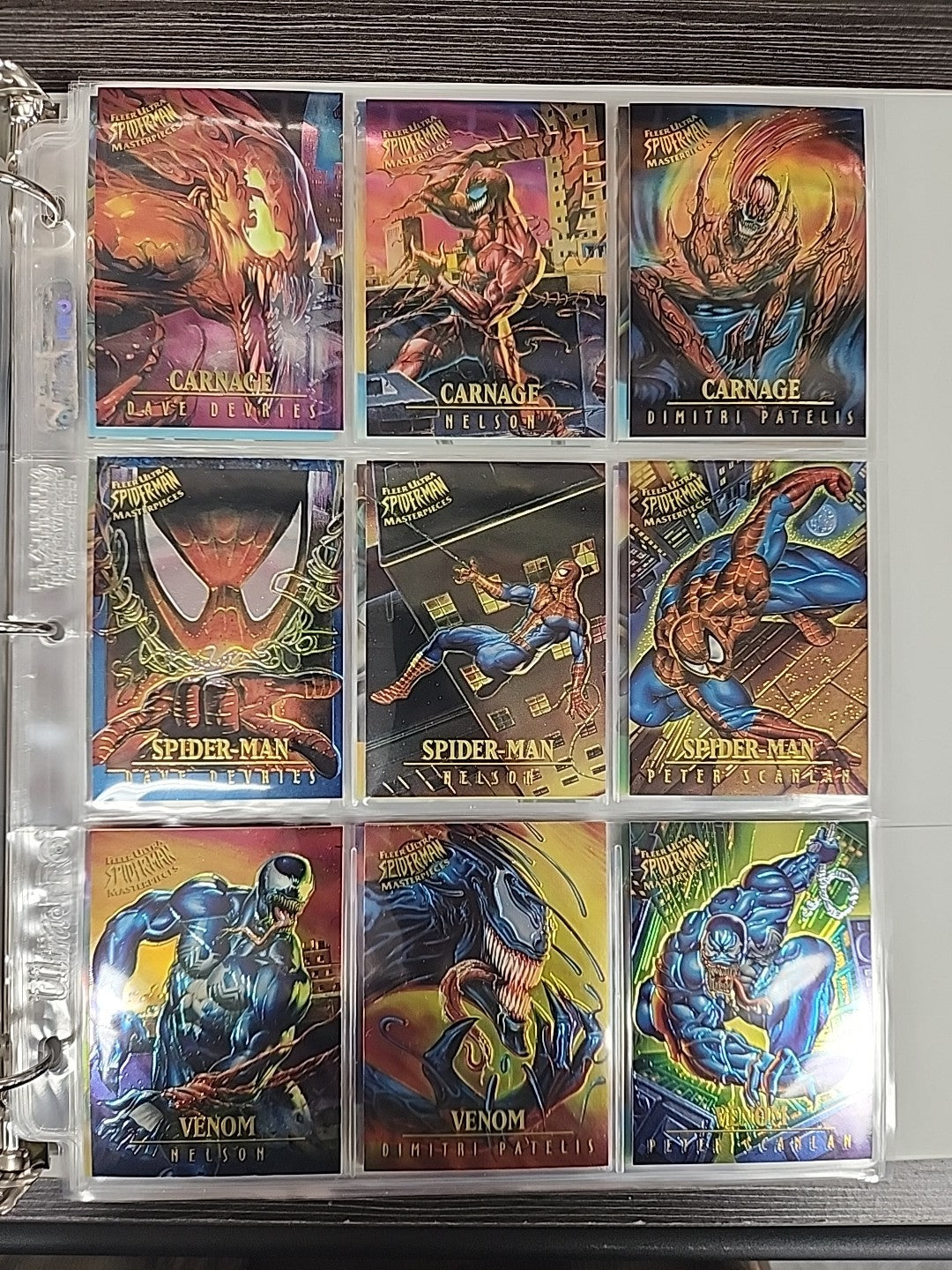 1995 Fleer Ultra Spider-Man: Complete Base Set w/ All Inserts 185 Cards