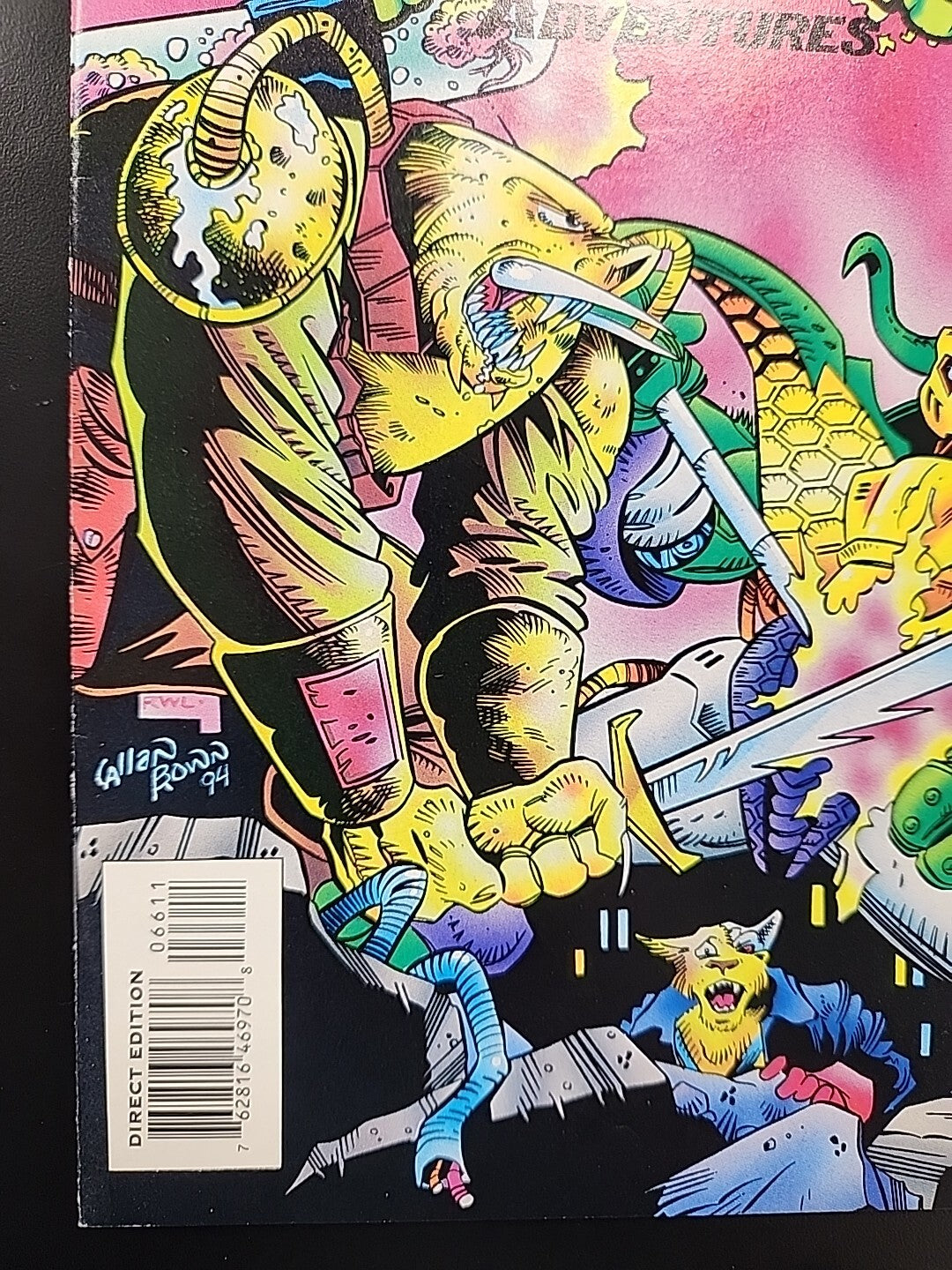 Teenage Mutant Ninja Turtles Adventures TMNT # 66 1995 Cyber Samurai Pt 5