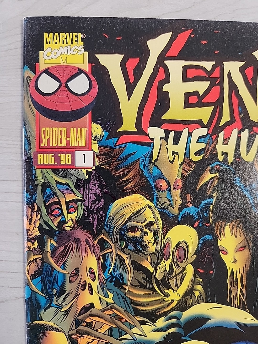 VENOM: The Hunger 1-4 Complete Run Marvel 1996 Newsstand 1 & 2 VF