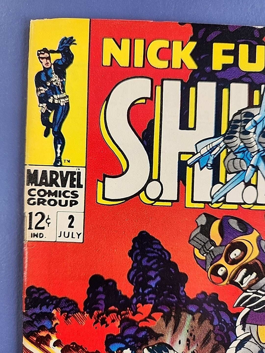 (1968) Nick Fury, Agent of SHIELD #2 SILVER AGE! 2ND ISSUE!