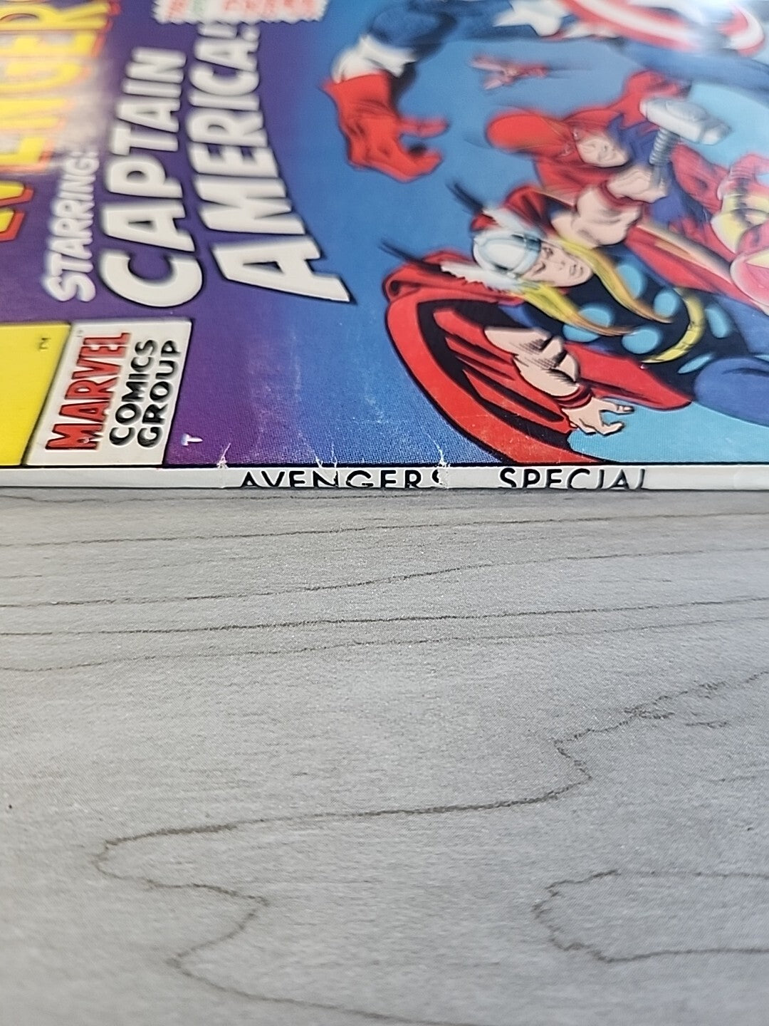 Marvel King-size Special THE AVENGERS No. 3 (1969) Captain America Joins FN