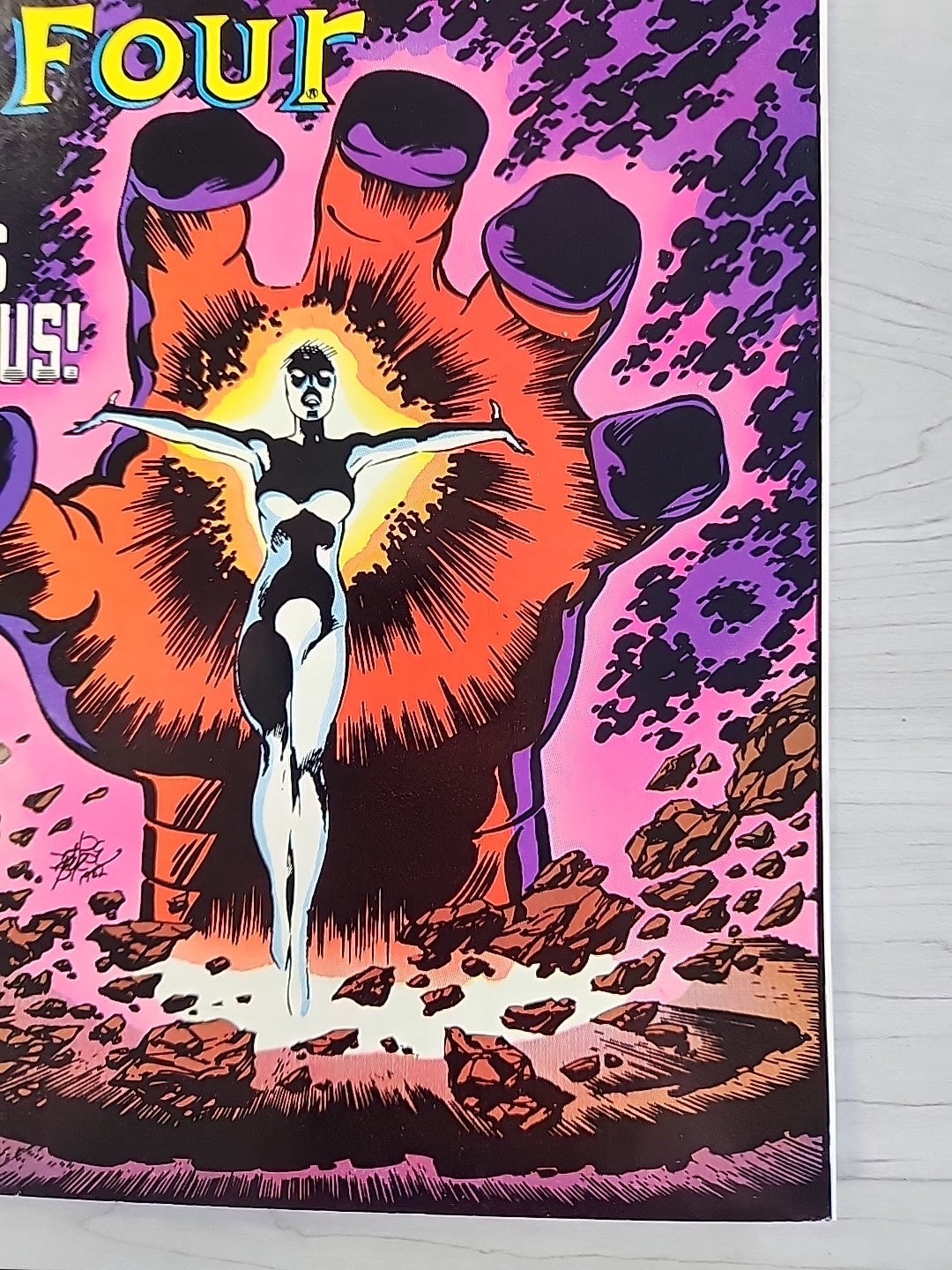 1982 Marvel Fantastic Four #244 1st Frankie Raye As Nova GALACTUS VF/NM 9.0