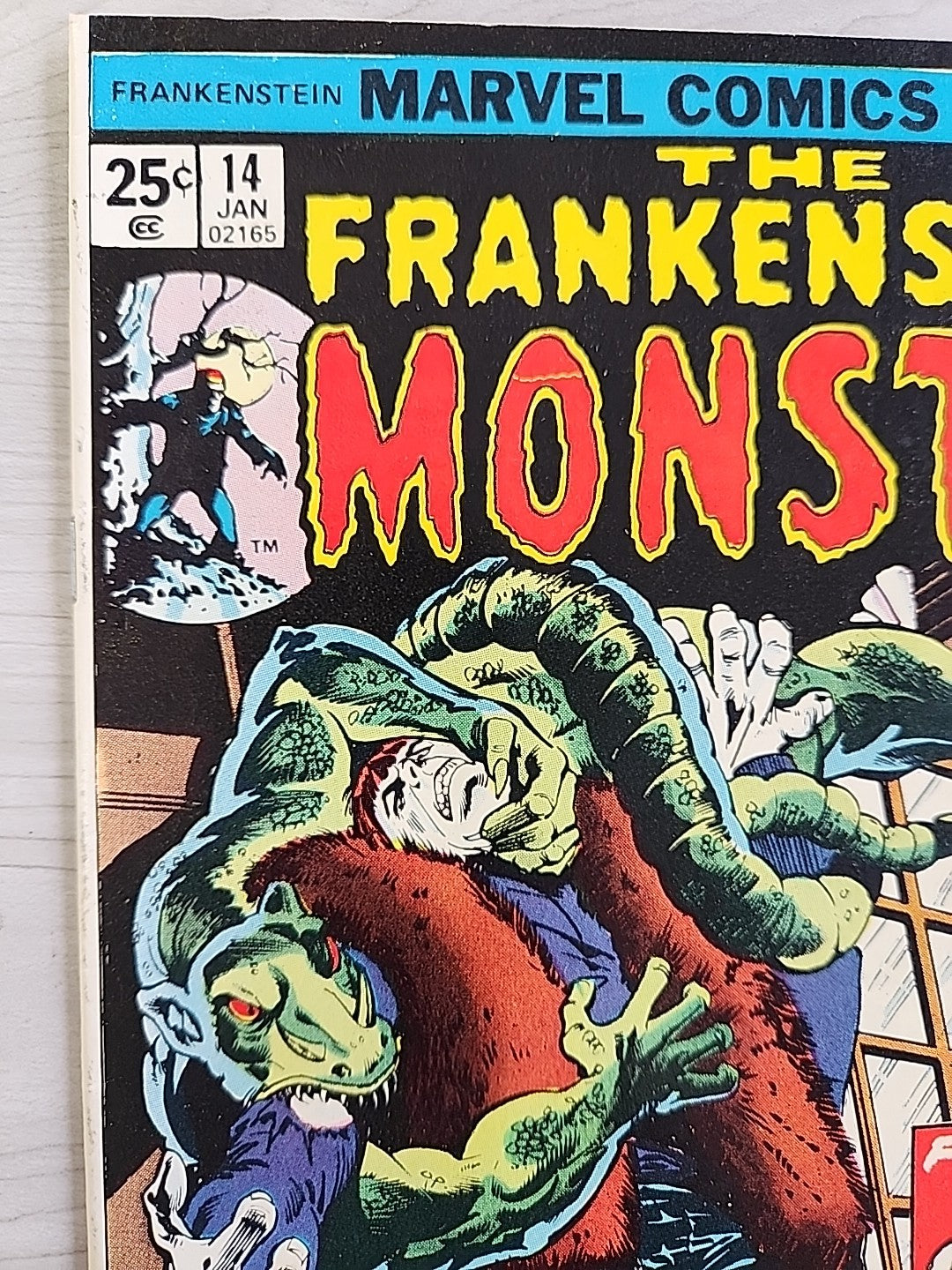 The Frankenstein Monster #14 Marvel Comics 1974 Doug Moench Val Mayerik VF-