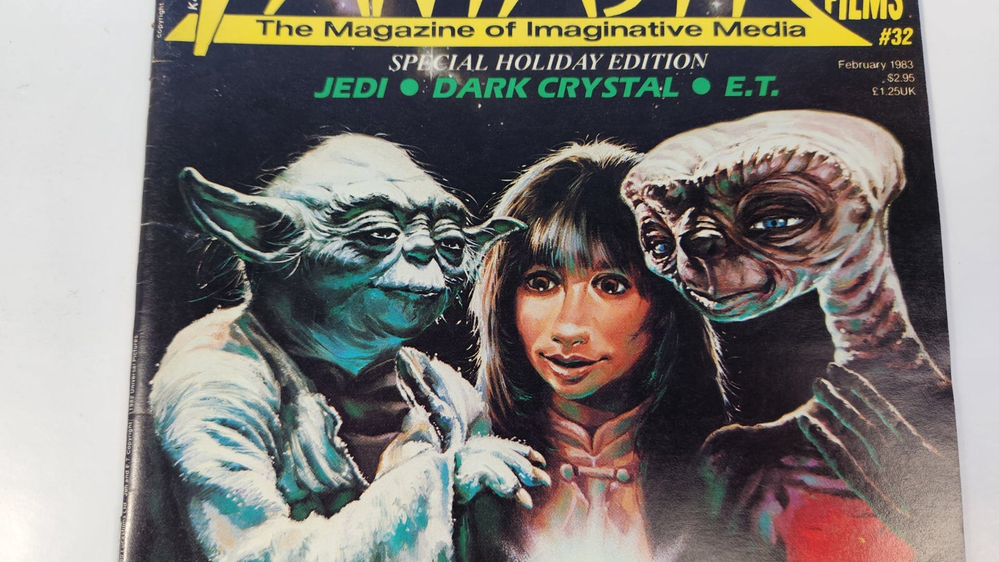 Fantastic Films Sept 1983 #32 Revenge of the Jedi Magazine, Star Wars, Romero