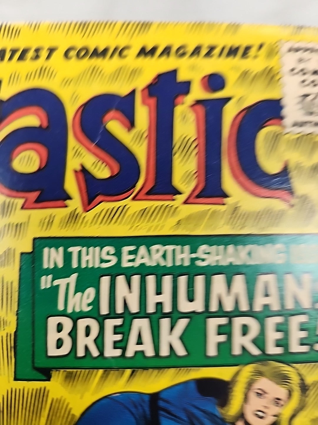 Fantastic Four #59 FN 1967 Marvel Comics Inhumans Dr Doom Lee Kirby Silver Age