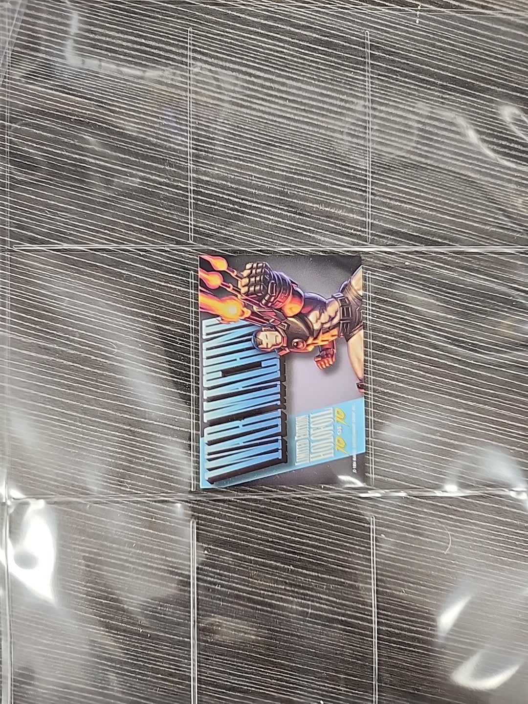 1994 Marvel Masterpieces Base Set Powerblast Silver Holofoil Plus Signature 293