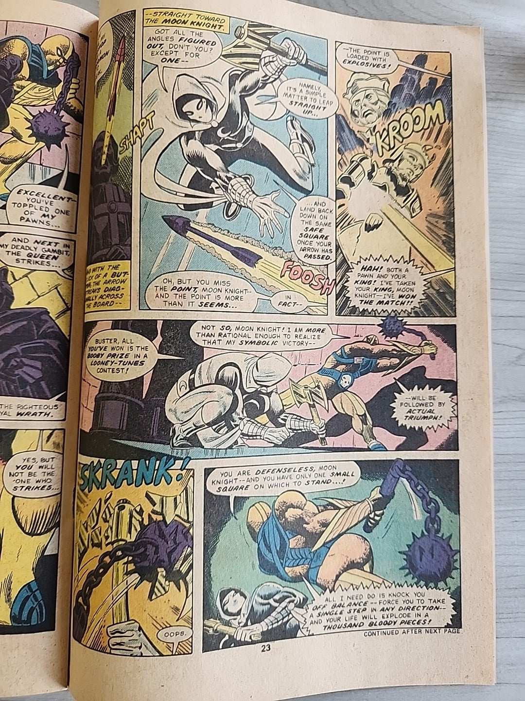 Marvel Spotlight 29 2nd Solo Moon Knight Jack Kirby Cover Marvel Comics 1976 VF