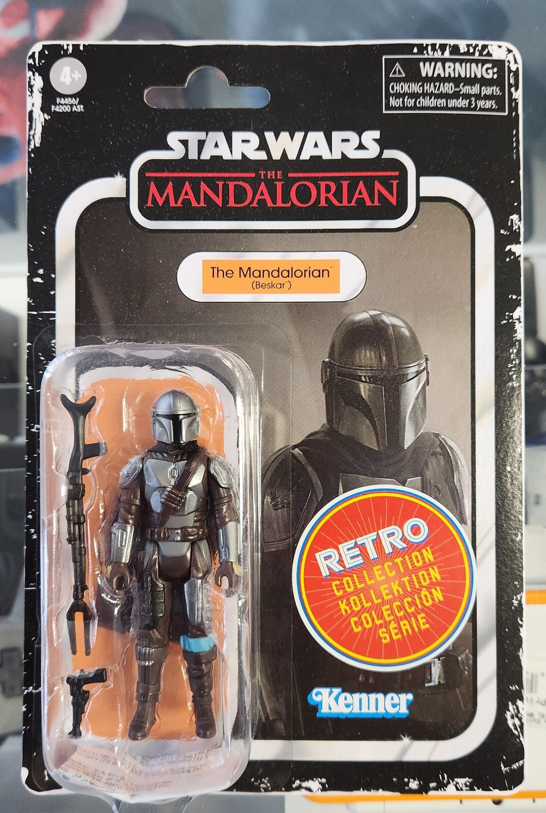 Star Wars Vintage Collection Retro The Mandalorian 2 Figures Beskar & 1st App