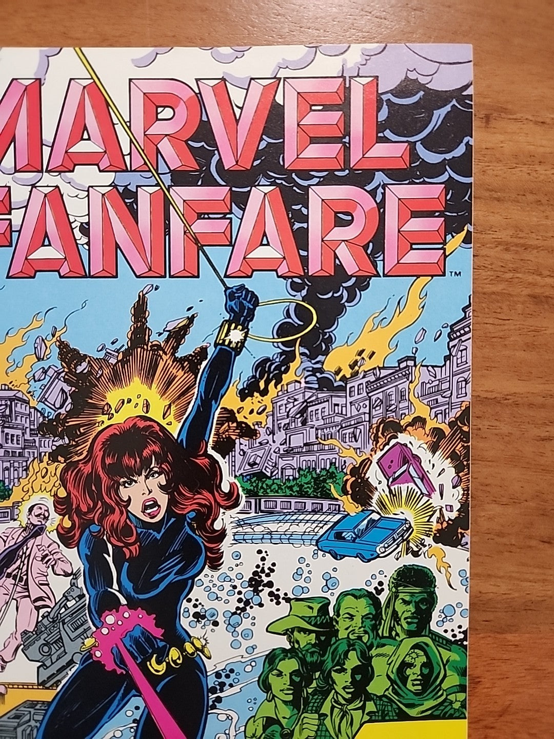 Marvel Fanfare 10 11 12 NM High Grade Black Widow Origin George Perez Key Issue